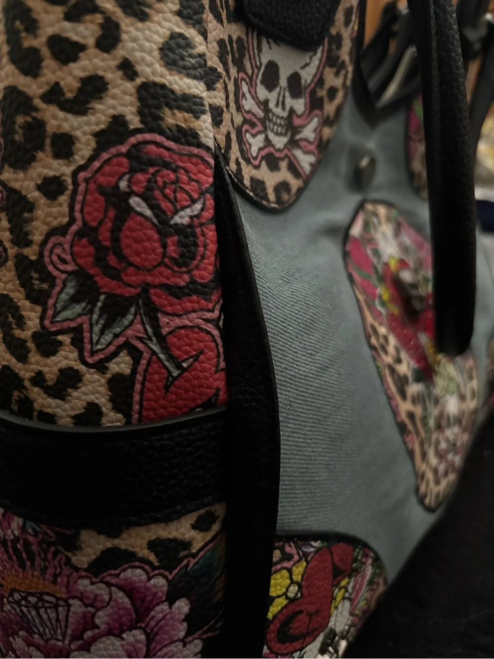 Ed Hardy Tote Bag (Authentic)